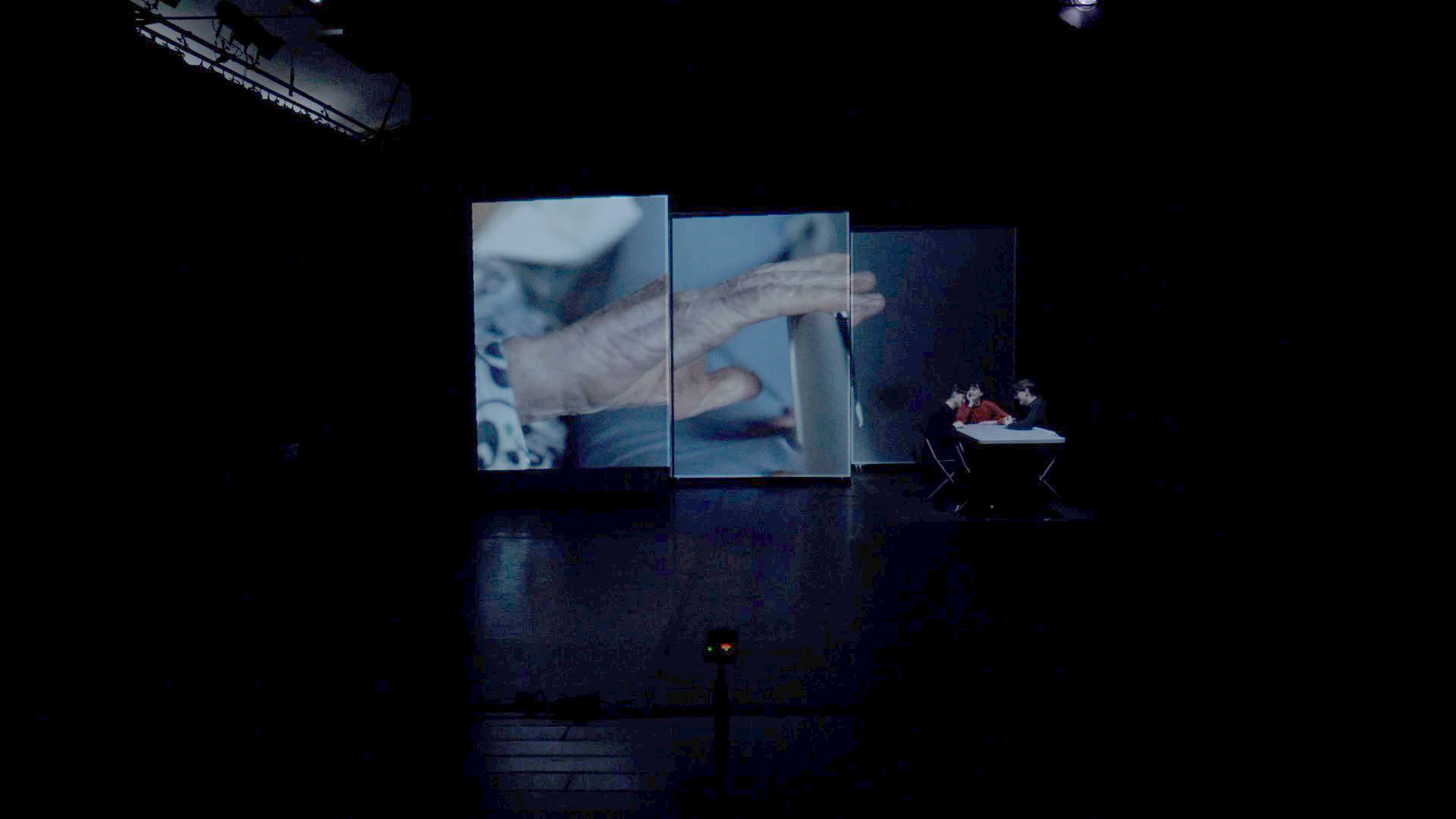 photo de la pièce sur scène